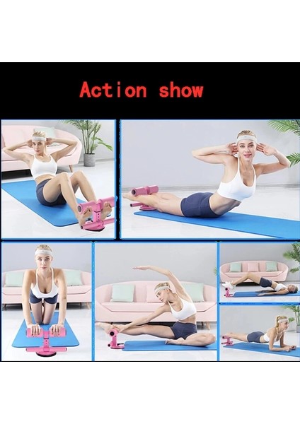 C1 Stili Mekik Eğitmen Egzersizi Karın Kolları Mide Uyluk Bacaklar Ince Fitness Vantuz Tipi Sit Up Bar Kendinden Emme Spor Salonu Ekipmanı (Yurt Dışından) fırsatları
