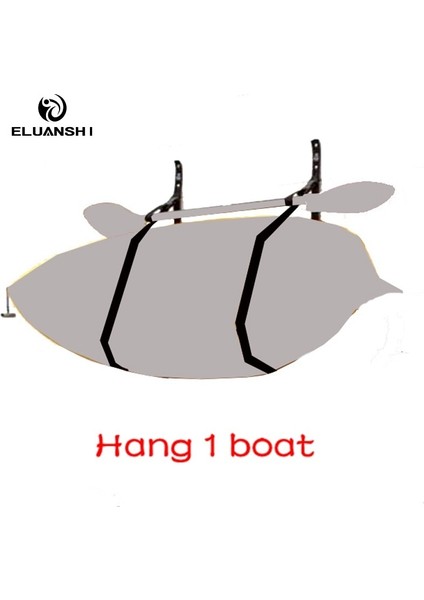1 Tekne Stili Al Dokuma Askı Kayışı - 2 Kürek Seti Kayık De Pesca Bateau Kano Kauçuk Balıkçı Tekne Aksesuarları Sup Sörf Tahtası Deniz Siyahı (Yurt Dışından)