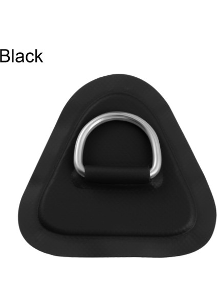 Siyah 9cm Tarzı 8cmcm Renk Paslanmaz Çelik D Halkalı Padpatch Pvc Şişme Bot Yama Raft Bot Kano Kayık Sörf Tahtası Sup Tie Down (Yurt Dışından)