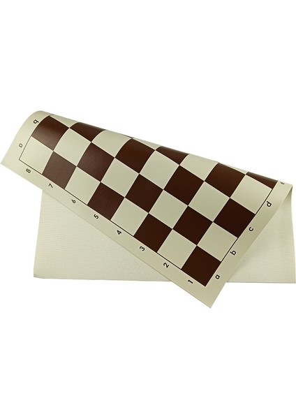 Yüksek Li Satranç Tahtası Seti 43*43 cm Pvc Satranç Taşları Oyun Aksesuarları Taşınabilir Yumuşak Satranç Tahtası Standart Satranç Tahtası (Yurt Dışından)