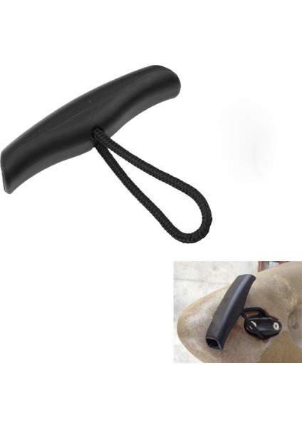 4pc Tarzı Evrensel Deniz Kayık Çekme Kolu Bot Taşıma Çekme Kolu ve Kordon Yan Montaj Dayanıklı Siyah Naylon Arka Montaj Değiştirme (Yurt Dışından) fiyatları