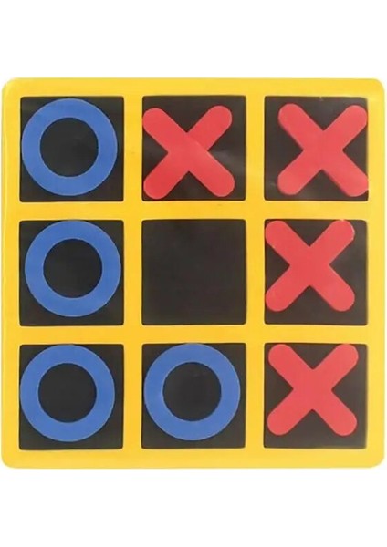 1 Adet Tarzı Tic Tac Toe Öküz Satranç Eğitici Oyuncak Eva Bilişsel Öğrenme Strateji Oyunları Oyuncaklar Doğum Günü Hediyesi Kapalı Oyun Tic-Tac-Toe Noughts (Yurt Dışından)