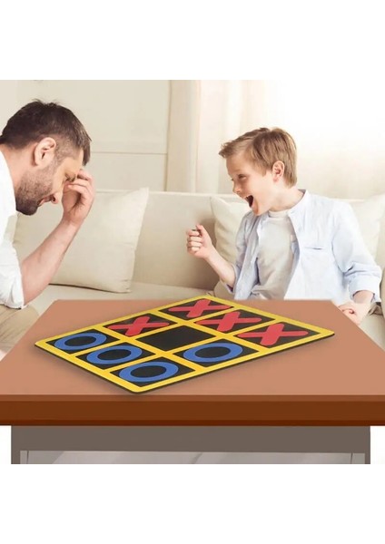 1 Adet Tarzı Tic Tac Toe Öküz Satranç Eğitici Oyuncak Eva Bilişsel Öğrenme Strateji Oyunları Oyuncaklar Doğum Günü Hediyesi Kapalı Oyun Tic-Tac-Toe Noughts (Yurt Dışından)