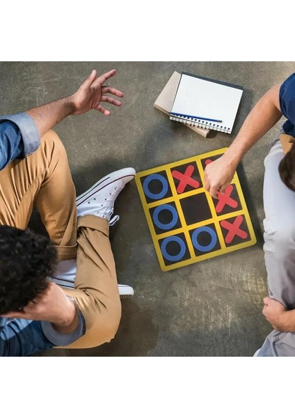 1 Adet Tarzı Tic Tac Toe Öküz Satranç Eğitici Oyuncak Eva Bilişsel Öğrenme Strateji Oyunları Oyuncaklar Doğum Günü Hediyesi Kapalı Oyun Tic-Tac-Toe Noughts (Yurt Dışından)