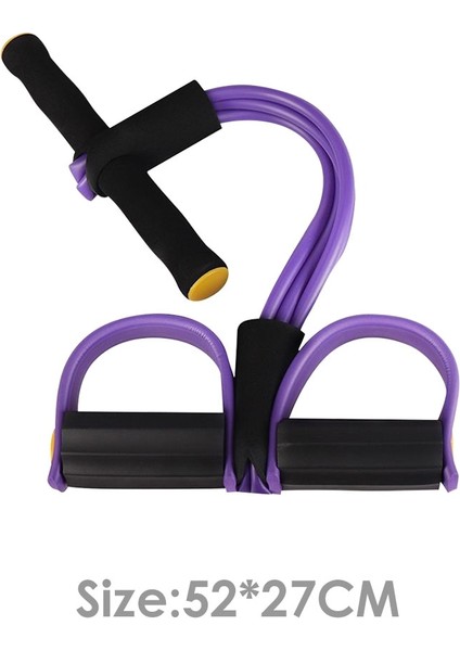 Mor Tarzı Elastik Egzersiz Spor Salonu Çekme Halatı Yoga Fitness Direnç Bantları Egzersiz Ekipmanları Kaslı Egzersiz Için Çok Fonksiyonlu Ekipman (Yurt Dışından)
