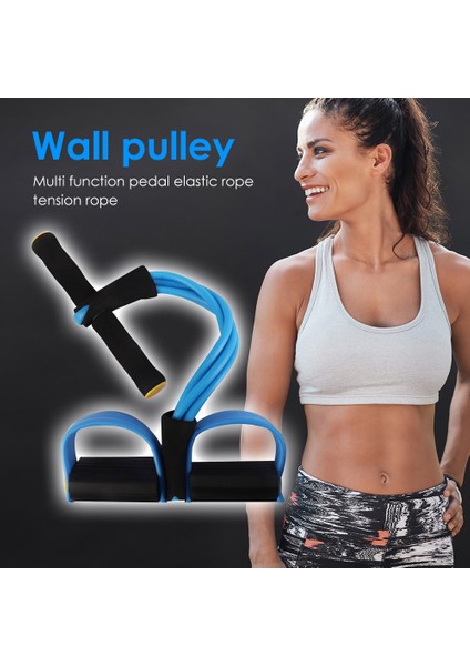 Mor Tarzı Elastik Egzersiz Spor Salonu Çekme Halatı Yoga Fitness Direnç Bantları Egzersiz Ekipmanları Kaslı Egzersiz Için Çok Fonksiyonlu Ekipman (Yurt Dışından) modelleri