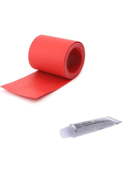 Kırmızı Stil Pvc Tamir Yama Kiti Kayık Bot Drift Botları Şişme Botlar Özel Hasarlı Sızdıran Delik Tamir Tutkalı Su Geçirmez Yama Aracı (Yurt Dışından)