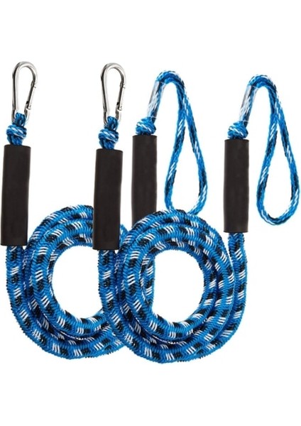 Menekşe Tarzı Et Bungee Dock Hattı Tekne Için Bağlama Halatı 4 Ft 2 Halat Halat Bungee Kordon Dockline Tekneler Ağır Hizmet Kayık Aksesuarları Su (Yurt Dışından)
