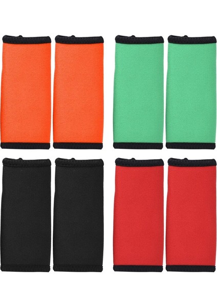 Kırmızı Stil 2 Adet Kaymaz Tekne Kürek Sapları Neopren Rahat Yumuşak Kayık Kano Kürek Sapları Kayık Tekne Kürekleri Kapak Aksesuarları (Yurt Dışından)