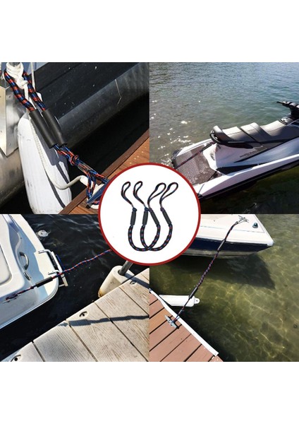 Menekşe Tarzı Et Bungee Dock Hattı Tekne Için Bağlama Halatı 4 Ft 2 Halat Halat Bungee Kordon Dockline Tekneler Ağır Hizmet Kayık Aksesuarları Su (Yurt Dışından) modelleri