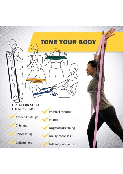 Siyah Stil Uzun Kumaş Direnç Bantları Seti Fitness Pull Up Assist Ganimet Kalça Egzersiz Egzersiz Döngüsü Elastik Bantlar 3 Parça Bacak Için Kaymaz (Yurt Dışından)
