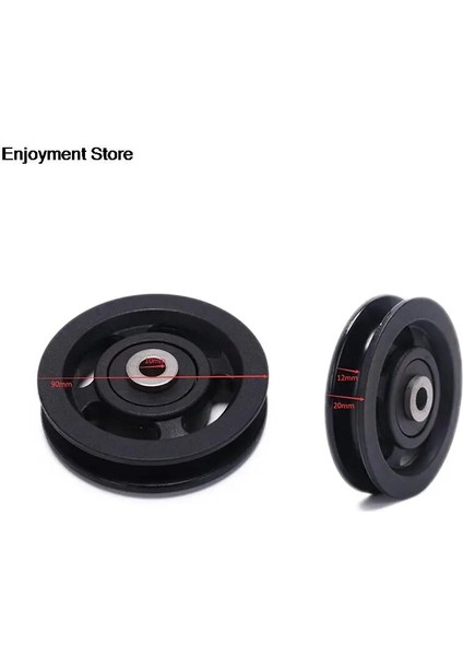 Resim Stili Olarak mm Wearproof Nylon Bearing Pulley Wheel Cable Gym Universal Fitness Equipment Part High Bearing Pulley (Yurt Dışından)