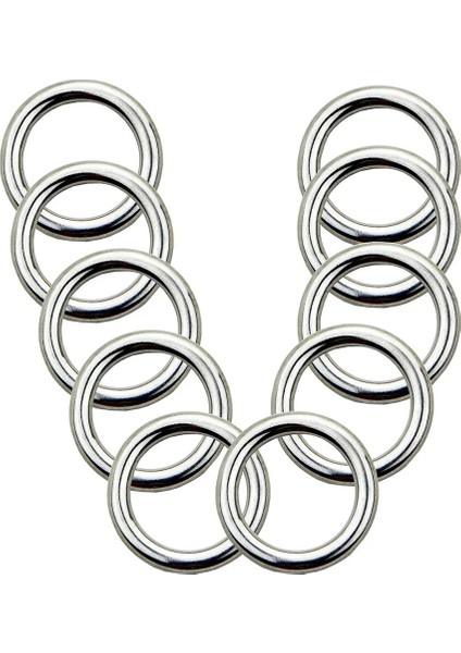 O Yüzük 4 x 20MM Tarzı 5 Adet O Ring & D Ring Paslanmaz Çelik Cilalı Kaynaklı Genişlik Kayık Tekne Aksesuarları Deniz Şişme Bot (Yurt Dışından) fırsatları