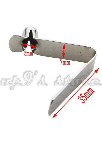 8 mm Uzun Bacak 50 mm Stil 50 Parça mm Tek Içi Boş Düğme Klipleri Kayık Kürek Yapış Bahar Klipsi Çadır Direği Tüp Kilidi Tente Teleskopik (Yurt Dışından)