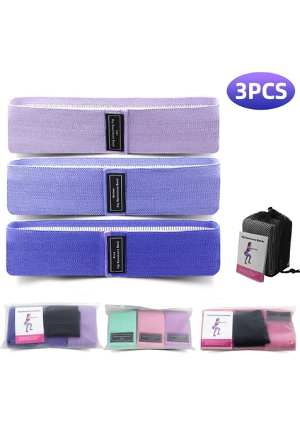 Mor-Orta Stil Yoga Direnci Bandet Fitness Lastik Bantları Genişletici Fitness Ganimet Bantları Için Elastik Bant Seti Kapalı Egzersiz Ekipmanları (Yurt Dışından) fırsatları