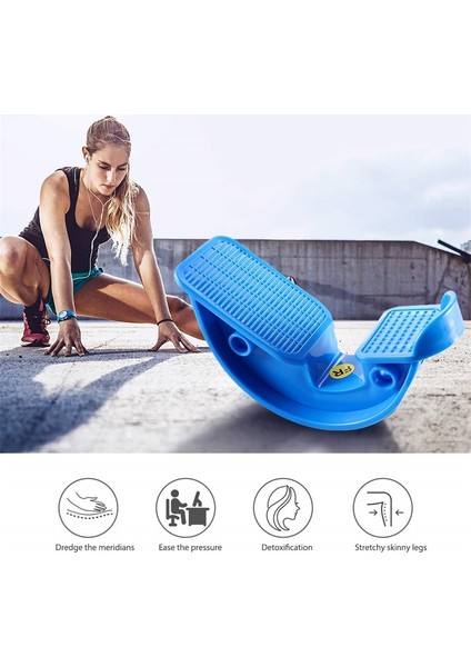 Pembe 2 Adet Tarzı Ayak Sedyesi Rocker Ayak Bileği Germe Buzağı Kası Yoga Fitness Egzersiz Masajı Yardımcı Tahta Ev Fitness Ekipmanları (Yurt Dışından) modelleri