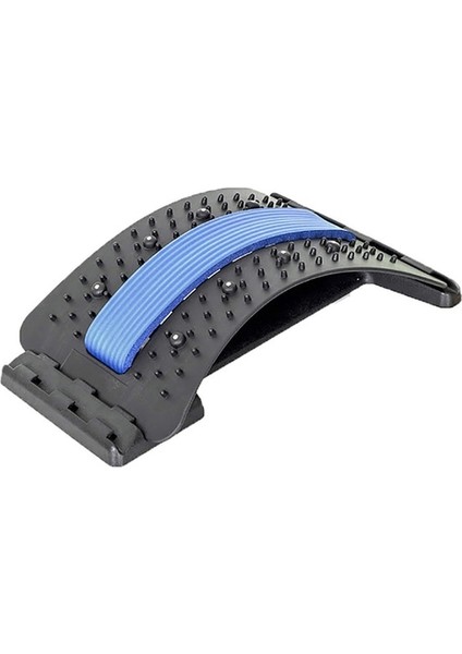 Stil 2 Mavi Stil Multi-Level Adjustable Back Massager Stretcher Lumbar Spine Support Corrector Neck Stretch Tools Massage Pain Relief Relaxation (Yurt Dışından)