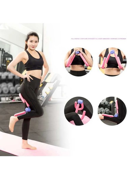 Mor Tarzı Bacak Eğitmeni Bacak Kası Ince Soba Borusu Klipsi Ince Bacak Fitness Salonu Uyluk Usta Kol Göğüs Bel Eğitmeni (Yurt Dışından) indirimleri
