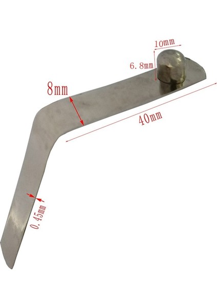 Tek Düğme D 7mm Stili 5 Adet Çap Kayık Kürek Çadır Tente Tüpü Kutup Basma Katı Düğme Yaylı Klipsler Kilitleme Tüpü (Yurt Dışından)