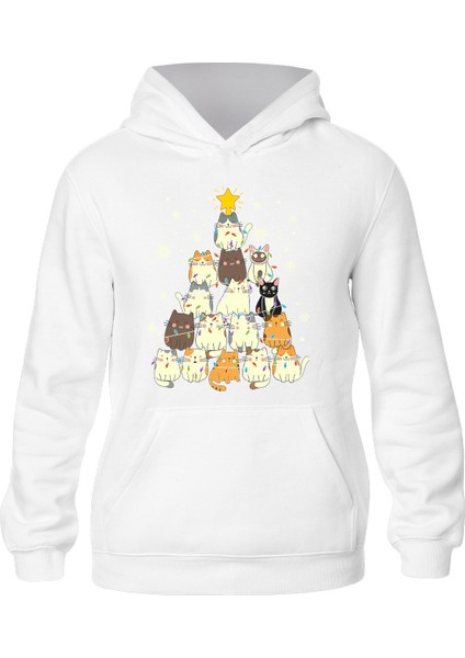 Meow Meow Meow Noel Temalı Sweatshirt indirimleri