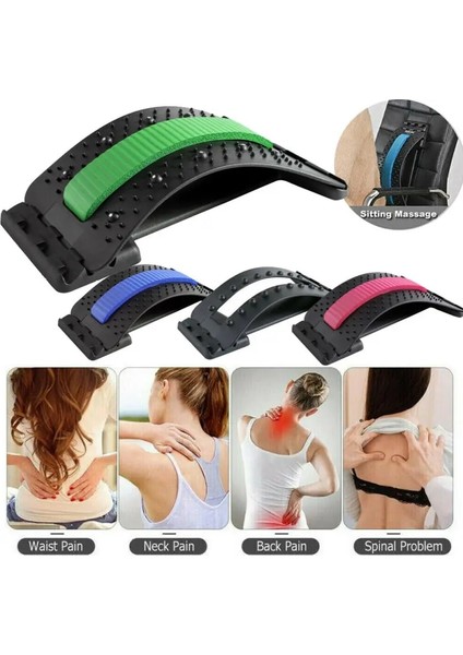 Mavi Stil Sırt Desteği Sedyesi Ergonomik Tasarım Sırt Eğitmeni Duruş Düzeltici Omurga Sedyesi Masajı Bel Ağrısını Giderme (Yurt Dışından) fiyatları