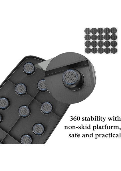Gri Stil Katlanır Push-Up Board Home Gym Egzersiz Masası Taşınabilir Fitness Ekipmanları Karın Geliştirme Desteği Kas Egzersiz Ekipmanları (Yurt Dışından) fiyatları