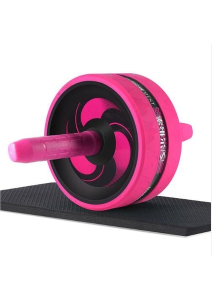 Pembe C Stili Yeni Ab Rulo ve Atlama Ipi Hiçbir Gürültü Karın Tekerlek Ab Rulo Kol Bel Bacak Egzersiz Gym Fitness Ekipmanları Için Mat ile (Yurt Dışından)
