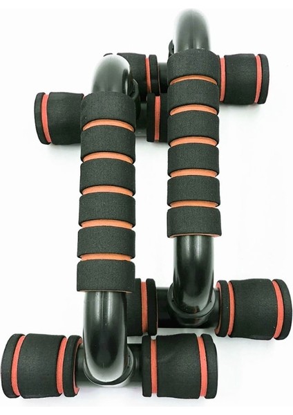 Turuncu Tarzı Kaymaz Köpük Kolları ile Taşınabilir Push Up Braketi Destek Çubuğu Spor I Tipi El Kolu Fitness Ekipmanları Kollar Için Standlar (Yurt Dışından)