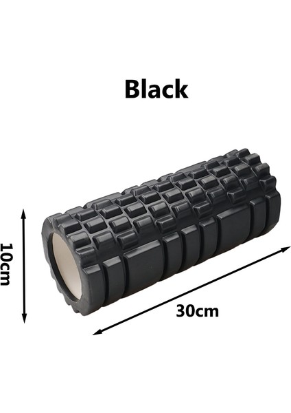 Açık Gri Tarzı 30CM Yoga Sütunu Gym Fitness Köpük Rulo Pilates Yoga Kas Masajı Rulo Egzersiz Geri Yumuşak Yoga Bloğu (Yurt Dışından)