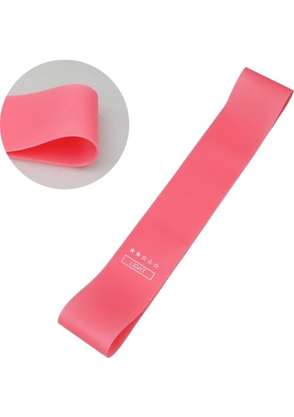 T Light Style Crossfit Workout Resistance Bands Fitness Elastic Rubber Bands Training Workout Mini Bands Home Gym Home Yoga Strength Equipment (Yurt Dışından)