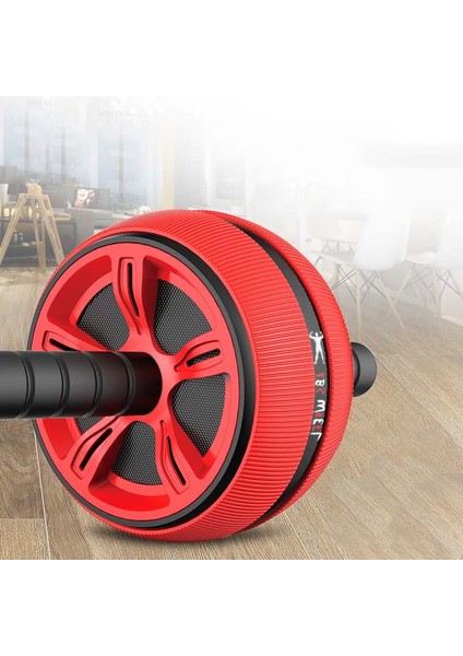 Sarı Stil Mat Spor Salonu Eğitimi ile Ab Silindiri Kas Egzersiz Ekipmanları Ev Fitness Tekerleği Tek Karın Gücü Kol Bel Bacak Egzersizi (Yurt Dışından) indirimleri