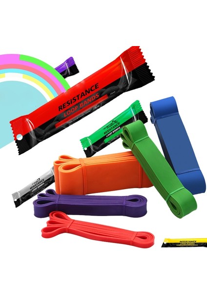 2080-45-83 Tarzı Streç Direnç Bandı Egzersiz Genişletici Elastik Fitness Bandı Egzersiz Pilates Ev Jimnastik Egzersizi Için Yardımcı Bantları Yukarı Çekin (Yurt Dışından) fiyatları