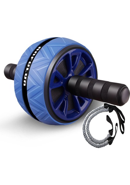 Mavi Ip Stili Gürültü Yok Karın Tekerleği Kas Eğitmeni Ab Silindir Direnç Bantları Fitness Ekipmanları Egzersiz Ev Jimnastik Eğitimi Kas Tekerleği (Yurt Dışından)