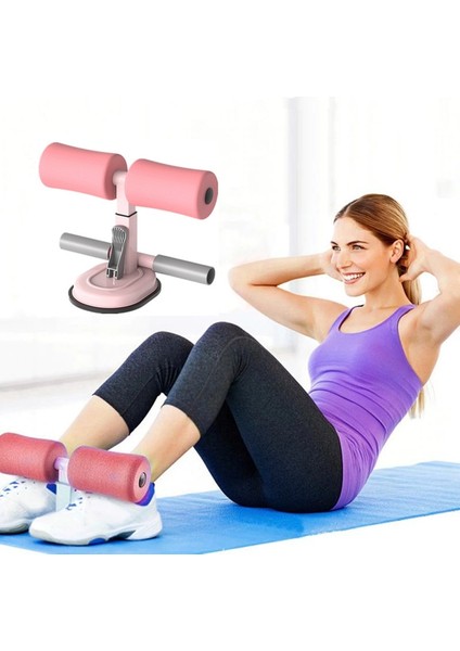 Mor Tarzı Fitness Sit Up Bar Yardımcısı Spor Salonu Egzersiz Cihazı Direnç Tüpü Egzersiz Tezgahı Ekipmanları Ev Karın Makinesi Ayarlanabilir (Yurt Dışından)