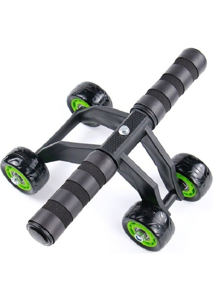 Fitness Ekipmanları Erkek Karın Eğitimi Sessiz Sağlıklı Karın Tekerleği Dört Kararlı Karın Kas Tekerleği (Yurt Dışından) modelleri