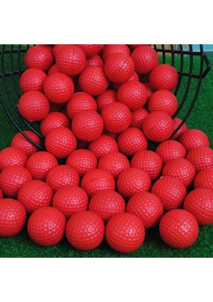 Kırmızı Stil Elastik Kapalı Golf Yumuşak Oyun Topu Sarı Golf Pu Topu Eğitim Uygulaması Elastik Köpük Golf Sünger Kauçuk Toplar Kapsül Yardımcıları (Yurt Dışından)