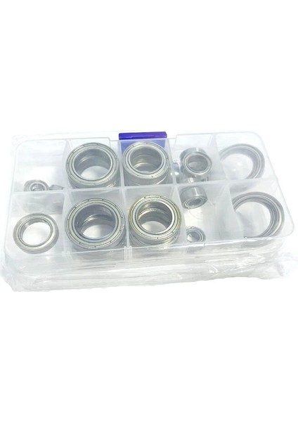 Açık Gri Tarzı Traxxas X-Maxx Xmaxx Rc Araba Yükseltme Parçaları Aksesuarları Için Paslanmaz Çelik Rulmanlar Kiti (Yurt Dışından)