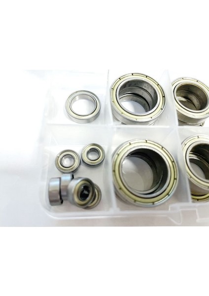 Açık Gri Tarzı Traxxas X-Maxx Xmaxx Rc Araba Yükseltme Parçaları Aksesuarları Için Paslanmaz Çelik Rulmanlar Kiti (Yurt Dışından) modelleri