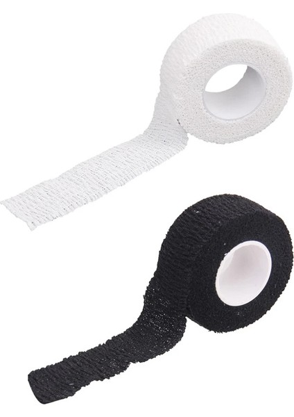 Siyah 2.5cmx4.5m Stili Yüksek Elastik Bandaj Kaymaz Spor Anti Blister Bant Golf Kulübü Sticker Tack Kavrama Parmak Sarma Işlevli Dış Mekan Aksesuarları (Yurt Dışından) indirimleri