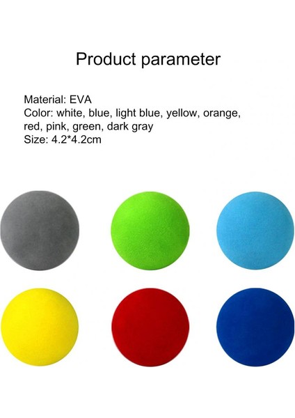 Koyu Gri Tarzı Çanta Golf Topları Golftenis Eğitimi Için Eva Köpük Yumuşak Sünger Topları Açık Golf Antrenman Topları Için Düz Renk (Yurt Dışından) fırsatları