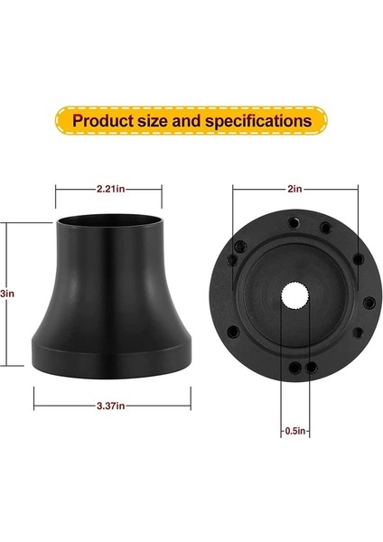 Gümüş Tarzı Yeni Kulüp Araba Golf Arabası Aksesuarları Direksiyon Adaptörü Golf Direksiyon Adaptörü Kulüp Araba Yamaha Golf Arabası (Yurt Dışından) modelleri