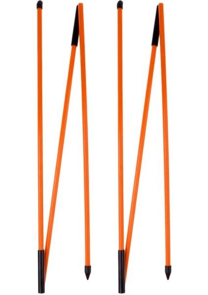 Sarı Stil Golf Hizalama Çubuğu Golf Becerilerini Geliştirmek Için Eğitim Yardımı Koyarak Top Pozisyon Puanları Salıncak Düzlemi Turuncu Fiberglas (Yurt Dışından) indirimleri