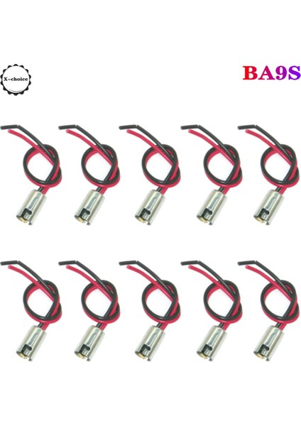 BA9S T4W Ampul Soket Tutucu Metal - Yan LED Işık Arabalar Bisikletler Kamyonlar (Yurt Dışından)