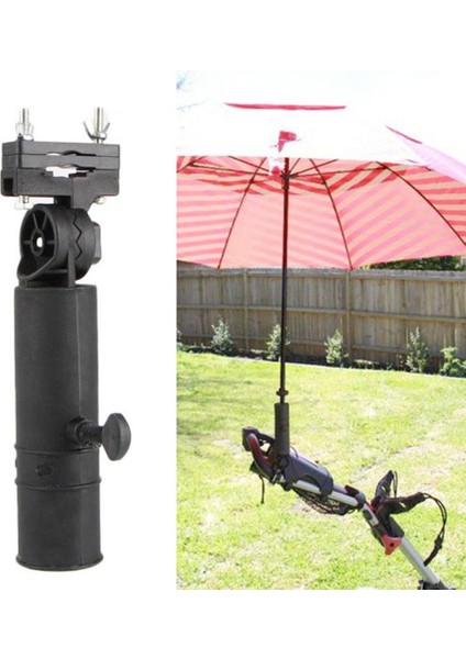 Siyah Stil Şemsiye Standı Açık Araçlar Dayanıklı Golf Kulübü Şemsiye Tutucu Bisiklet Buggy Sepeti Bebek Arabası Tekerlekli Sandalye Için Standı (Yurt Dışından) fiyatları