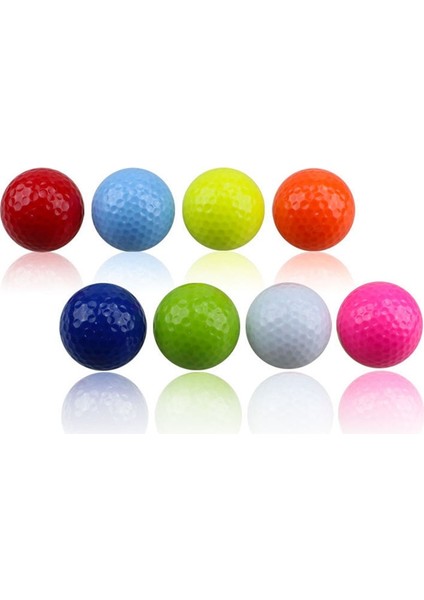 Karışık Renk Stili Crestgolf Ack Renkli Mini Golf Topları Iki Parçalı Golf Antrenman Topları Eğitim Golf Pelotas (Yurt Dışından) indirimleri