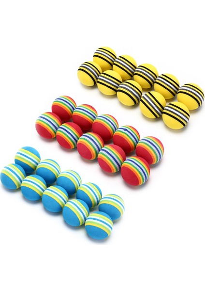 Kırmızı Stil Golf Sünger Yumuşak Gökkuşağı Topları Golf Salıncak Eğitim Topları Sünger Köpük Golfçü Teonge Golf Topu (Yurt Dışından) modelleri