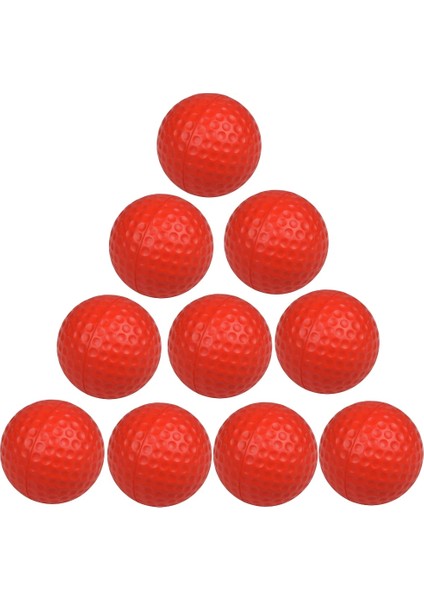 Kırmızı Stil Ack Yellowredblue Pu Köpük Golf Topları Sünger Elastik Kapalı Açık Hava Uygulaması Golf Yumuşak Topları Golf Eğitim Yardımcıları (Yurt Dışından)