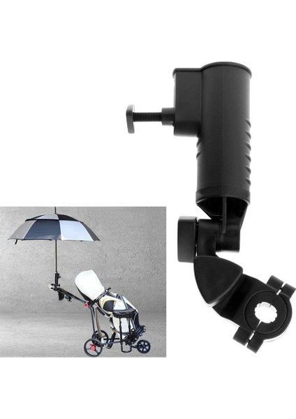 Golf Arabası Için Çocuk Arabası Dayanıklı Dönebilen Ayarlanabilir Açı Evrensel Topuz Balıkçılık Profesyonel Stand Şemsiye Tutucu Pratik (Yurt Dışından) fırsatları
