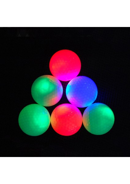 Rastgele Stil 1 Adet Golf Topları Aydınlık Işık Up Golf Topları LED Işık Topu Glow Yeniden Kullanılabilir Gece Golf Topu Gece Golf Eğitimi Için Aksesuar (Yurt Dışından)