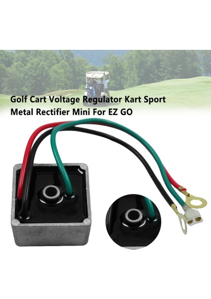 G01 Spor Pratik Golf Arabası Voltaj Regülatörü Aksesuarları Kulübü Araba Metal Doğrultucu Ez Go Için Tek Delik Değiştirme Mini (Yurt Dışından) fiyatları